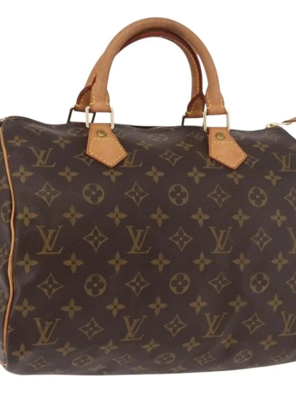 LOUIS VUITTON Monogram Speedy 30 Hand Bag M41526 LV Auth 187949A